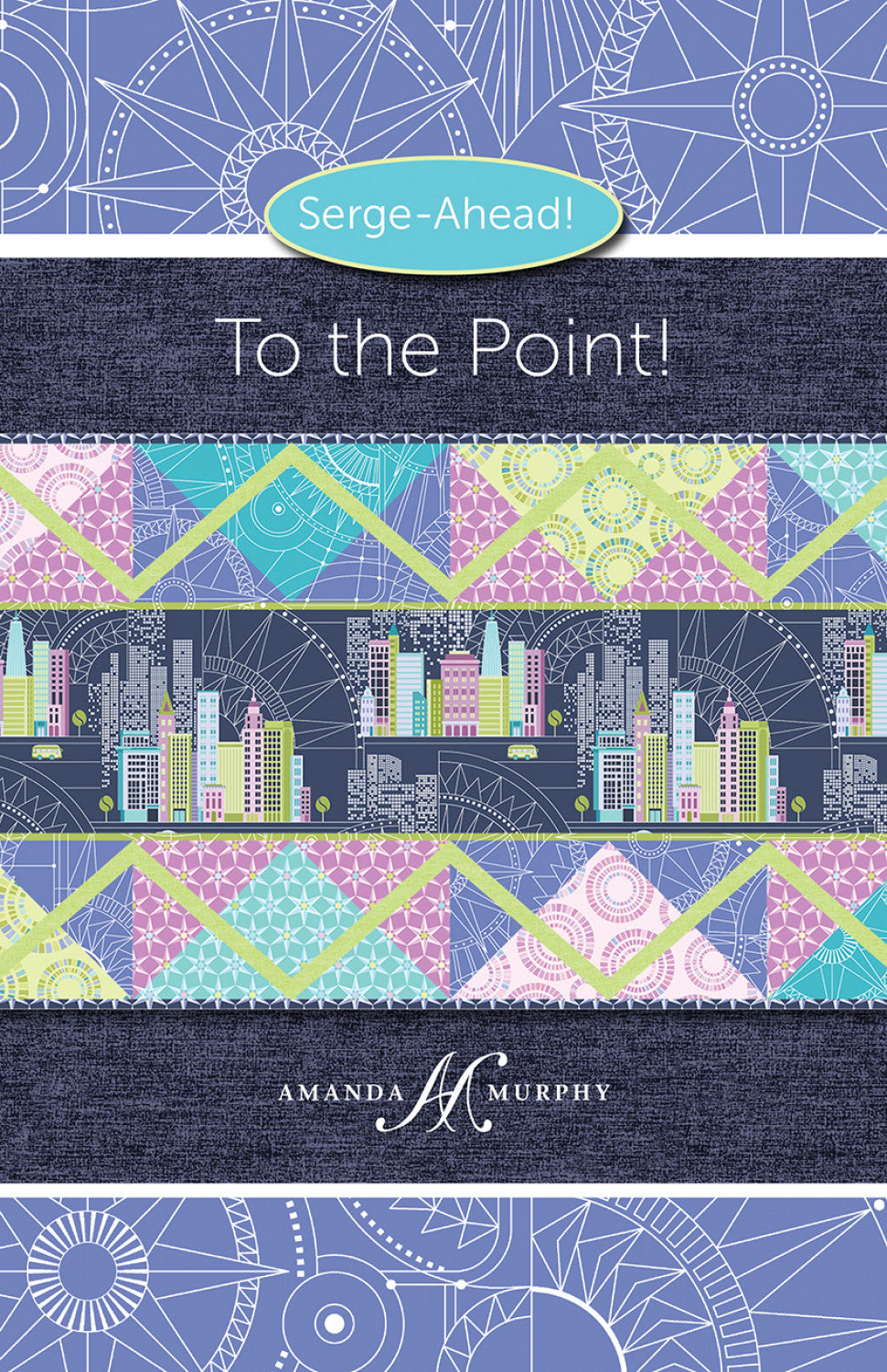 To the Point Pattern for table runners or toppers by Amanda Murphy