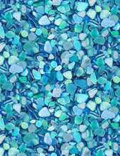 Load image into Gallery viewer, Timeless Treasures Beachcomber seaglass blue
