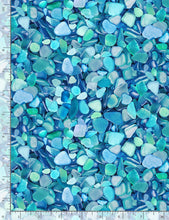 Load image into Gallery viewer, Timeless Treasures Beachcomber seaglass blue
