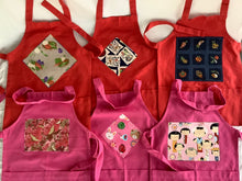 Load image into Gallery viewer, Kids apron on cotton with your choice of fabric
