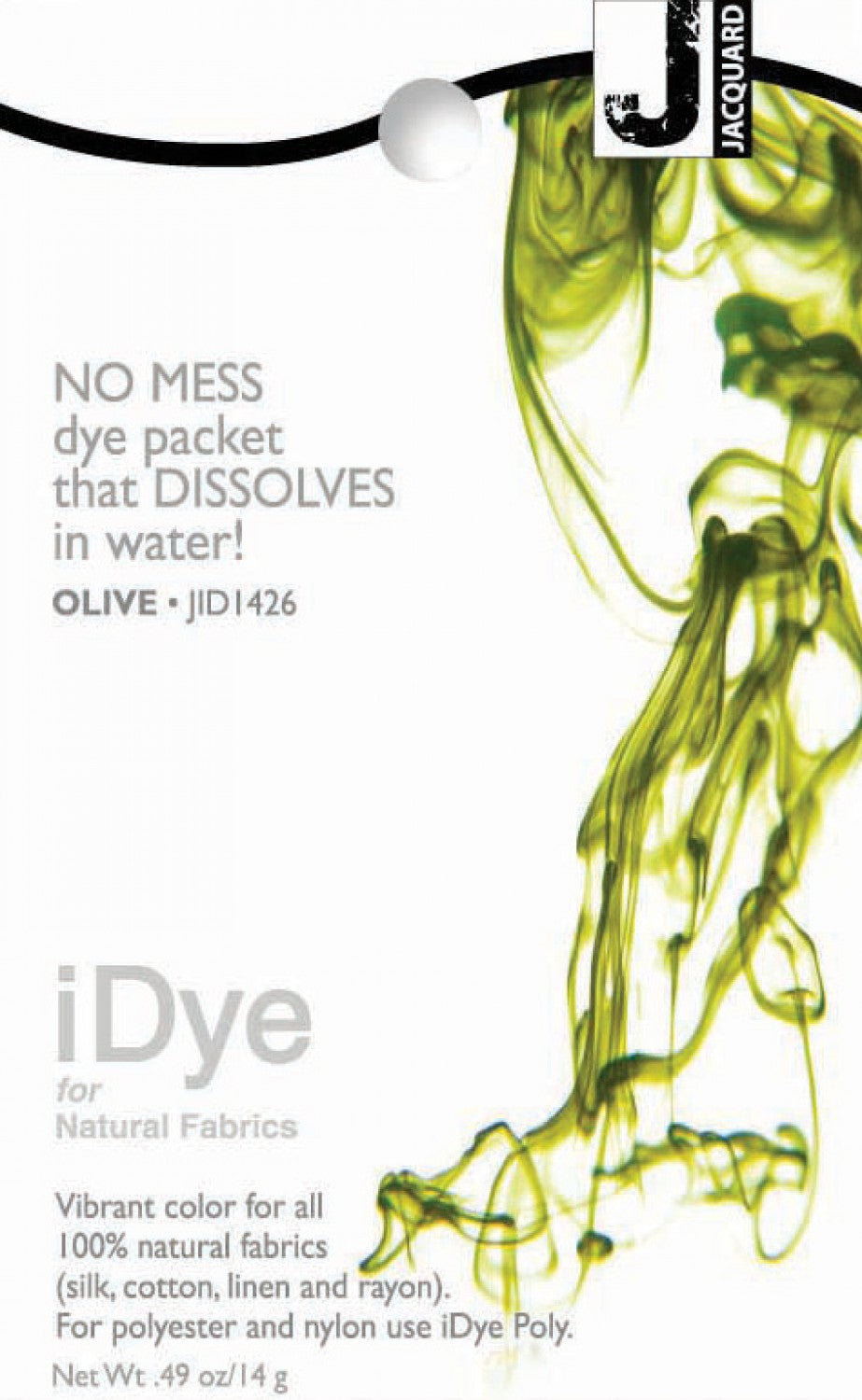 Idye 14gm Olive from Jacquard for Natural fabrics JID1426