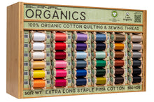 Load image into Gallery viewer, Organic Cotton Thread 500 yard black
