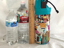 Load image into Gallery viewer, Insulated bottle totes 16-25 oz; half liter to 750 ml (Small)
