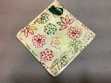 Load image into Gallery viewer, Trivet or potholder with silicone insert for heat resistance
