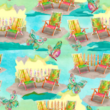 Load image into Gallery viewer, My Happy Place by Connie Haley from 3 Wishes Fabric Chairs
